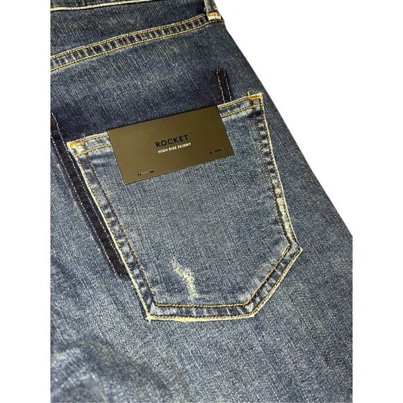 Citizens of Humanity Women’s 25 Rocket High Rise Skinny Jeans Raw Hem NEW - Picture 9 of 10